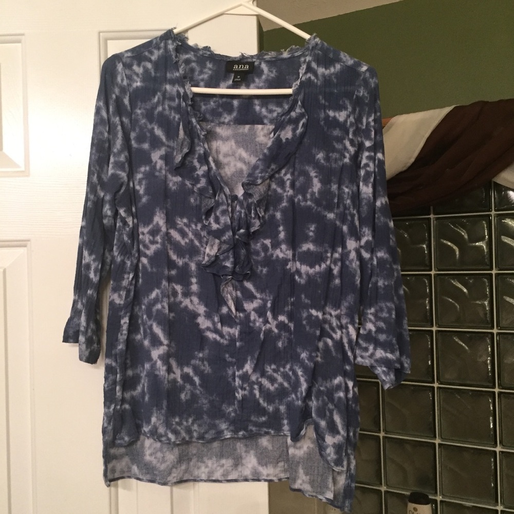 Tye dye gauzy shirt Anna